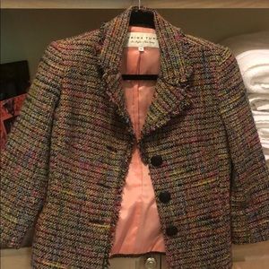 Trina Turk tweed jacket size 6